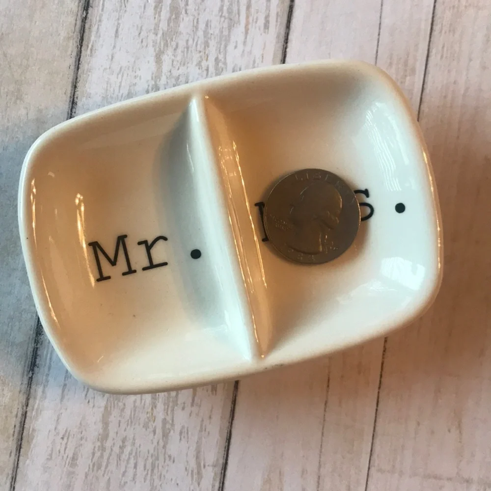 Altar’d State Mr. Mrs. Ring Dish